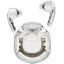ACEFAST T8 Auriculares Inalámbricos Crystal Moon Blanco