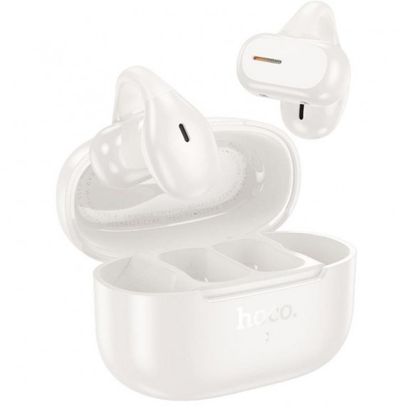 HOCO EA9 Clear Sound Auriculares Inalámbricos Tipo Clip - Blanco
