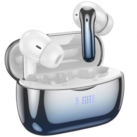 HOCO EQ16 Shine Auriculares Inalámbricos Cancelación Ruido Azul