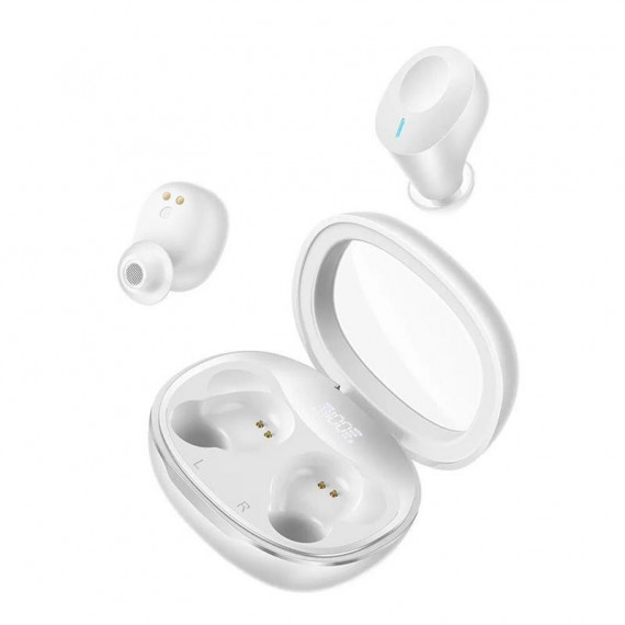 HOCO EQ3 Mini Auriculares Inalámbricos Tws BLUETOOTH 5.3 Blanco
