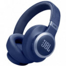 JBL Live 770NC Auriculares BLUETOOTH con Cancelación de Ruido Adaptativa - Azul
