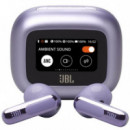 JBL Live Flex 3 Púrpura - Auriculares Inalámbricos con Cancelación de Ruido