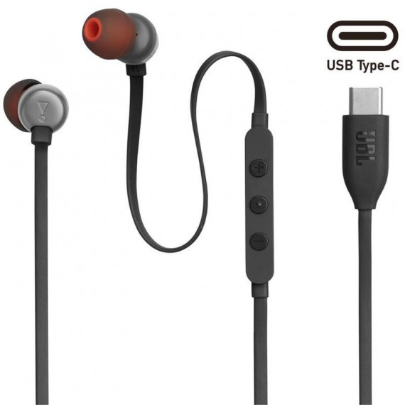 JBL Tune 310C Auriculares Usb-c Negros