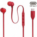 JBL Tune 310C Auriculares Usb-c Rojos