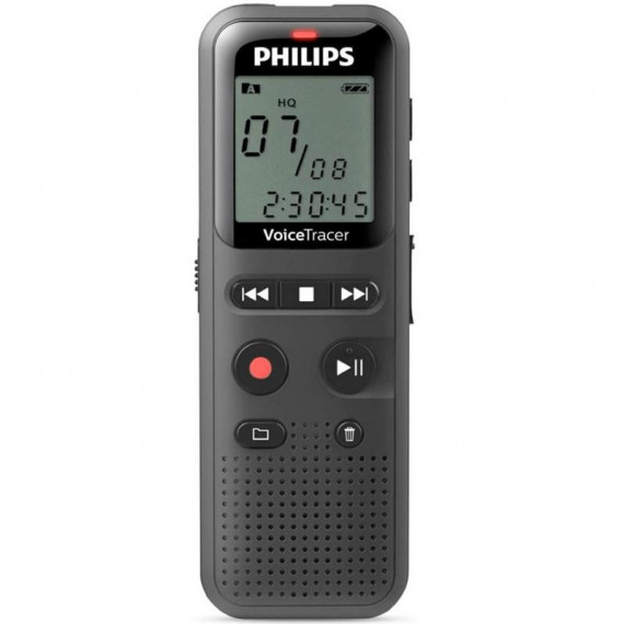PHILIPS Voicetracer DVT1160 Grabadora de Audio Digital 8GB