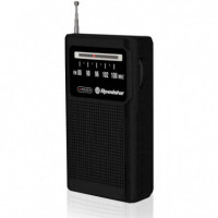 ROADSTAR TRA-1230 Radio Fm Mono Portátil Negro
