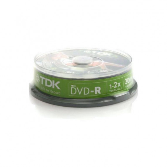 TDK Dvd-r 1.4GB CBEB10 (tarrina de 10)