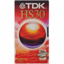 TDK HS30 Cinta de Video Vhs