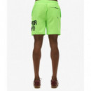 Bañador de 43,2 Cm con Logotipo Sportswear de SUPERDRY