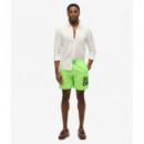 Bañador de 43,2 Cm con Logotipo Sportswear de SUPERDRY