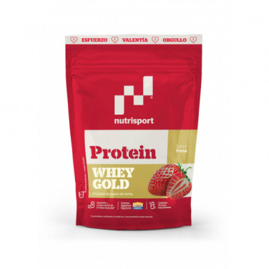 NUTRISPORT WHEY GOLD PROTEIN FRESA 500GR