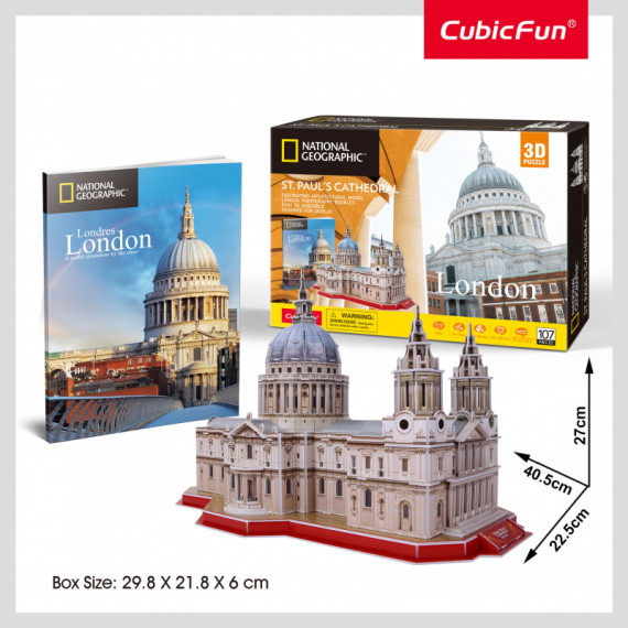 PUZLE 3D NATIONAL GEOGRAPHIC ST PAULS CATHEDRAL