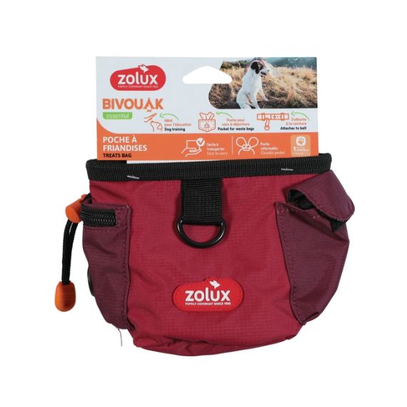 ZOLUX Bolsa Snacks Rojo