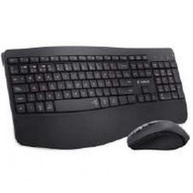 SUBBLIM Teclado y Raton Inalambricos Combo Dual Office Prowave Negro