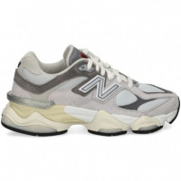 Deportivo Malla+ante Tonos Gris  NEW BALANCE