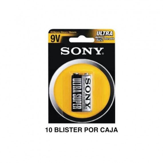 SONY R-9V Ultra Heavy Duty Pila 6F22