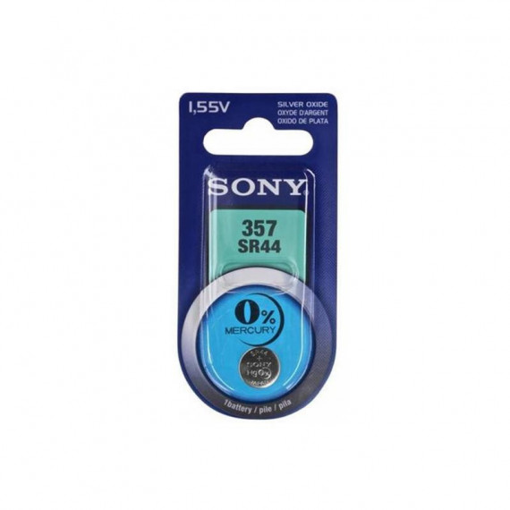 SONY SR44 Pila Botón óxido de Plata