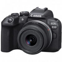 CANON Eos R10 + Rf-s 18-45MM Is Stm + Adaptador Ef-eos R