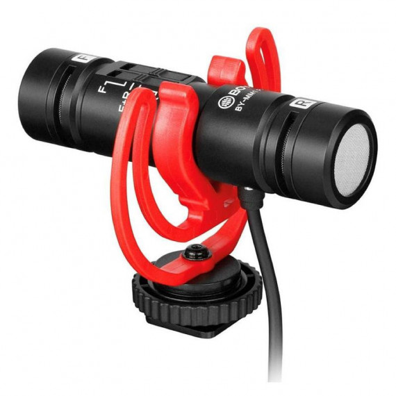 BOYA BY-MM1 Pro Micrófono Condensador Doble Cápsula