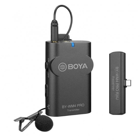 BOYA BY-WM4 Pro K5 Sistema Micrófono Inalámbrico Usb-c