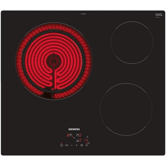 SIEMENS ET61RBKB8E Placa Vitrocerámica 3F