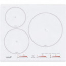 CATA Insb 6030 Wh Encimera Inducción 3F Blanca