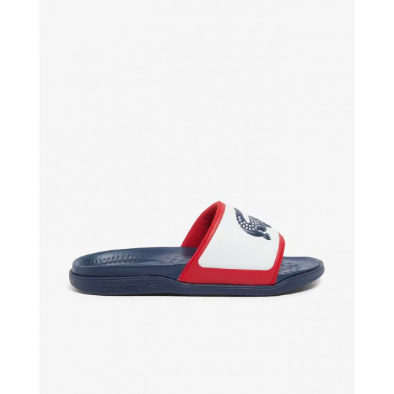 Chanclas Serve Slide Dual de Hombre de LACOSTE