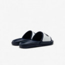 Chanclas Serve Slide Dual de Hombre de LACOSTE