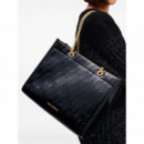 KARL LAGERFELD - K Skuare Sp Shiny Mono Md Tote - 999 - A1W30145/999
