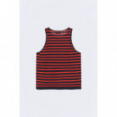 Camisas y Tops Top ESE O ESE Góndola Coral Stripes