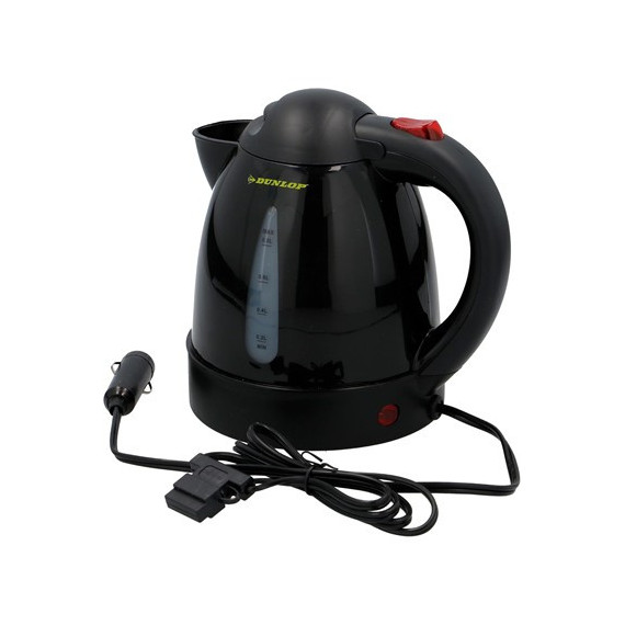 DUNLOP Hervidor de Agua 0.8L de 24V, 250W para coche y camiones/barco.
