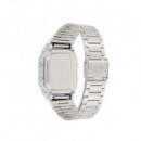 CASIO DB-360-1A Reloj Digital para Hombre - Acero Inoxidable, Multilingüe, Resistente Al Agua y con Memoria de Contactos