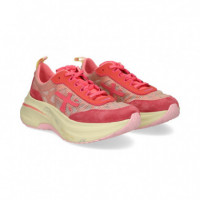 Deportivo Ante+malla Rosa+fucsia  PREMIATA