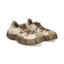 Deportivo Calcetin Malla Beige  CAMPER