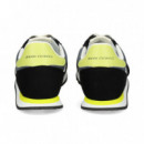 Deportivo Textil/ante Negro+gris  ARMANI EXCHANGE