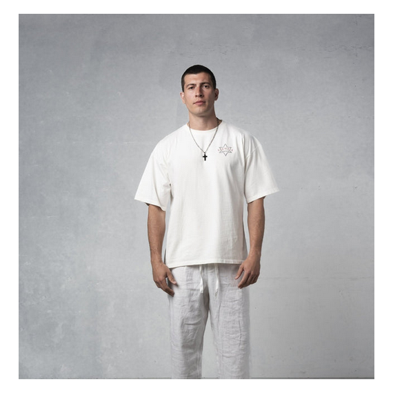 Camiseta Esenzia blanca playboy tee