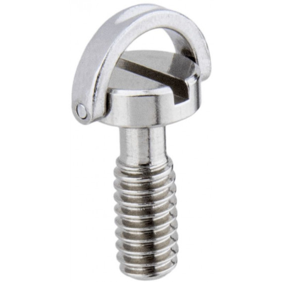 KS-184 Stainless Steel Flat Head Shaft D Ring 1/4" SCREWS(21MM)  KUPO