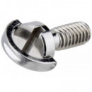 KS-184 Stainless Steel Flat Head Shaft D Ring 1/4" SCREWS(21MM)  KUPO