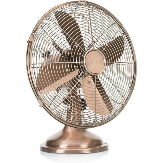 Ventilador de Mesa Retro TRISTAR VE-5970 Acabado Bronce