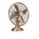 Ventilador de Mesa Retro TRISTAR VE-5970 Acabado Bronce