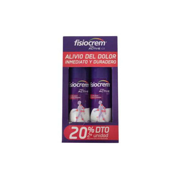 FISIOCREM Spray Duplo 2º Ud  20%