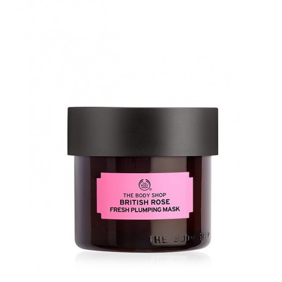 THE BODY SHOP Exfoliantes y Mascarillas Faciales Mascarilla Cuidado Experto Efecto Relleno de Rosa Británica, 75ML