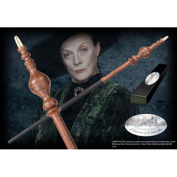 Varita Mágica Profesor Minerva Mcgonagall Harry Potter  NOBLE COLLECTION