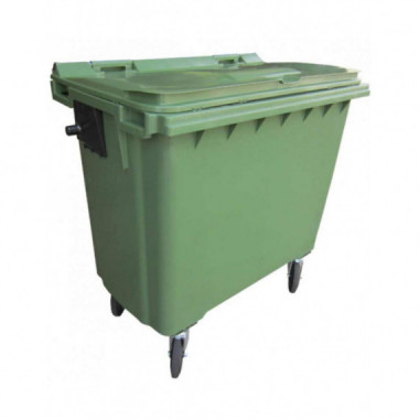 CONTENEDOR CON RUEDAS DE 800 litros