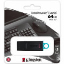 KINGSTON Datatraveler Exodia Memoria USB 64GB