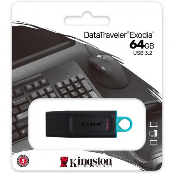 KINGSTON Datatraveler Exodia Memoria USB 64GB