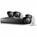 SAMSUNG SDS-P3042 Kit Videograbador 500GB y 4 Cámaras 720P