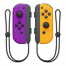 NINTENDO Switch Joy-con Set Morado Neón/naranja Neón