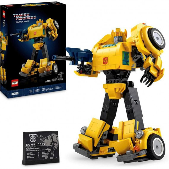 LEGO Icons Transformers Bumblebee 10338