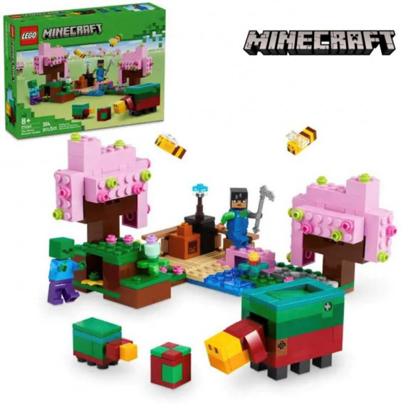 LEGO Minecraft el Jardín de Cerezos en Flor 21260